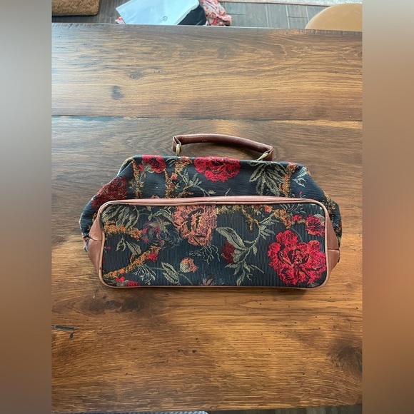 Vintage Charter Club Purse with Leather Detailing - Picture 2 of 6